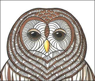 I Heart Barred Owls | Kim Russell | Barred Owl